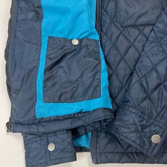 Untuckit Marne Navy Quilted Lightweight Jacket - Picture 6 of 14